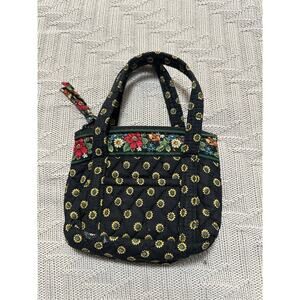 Vera Bradley mini tote in Vibrant Black